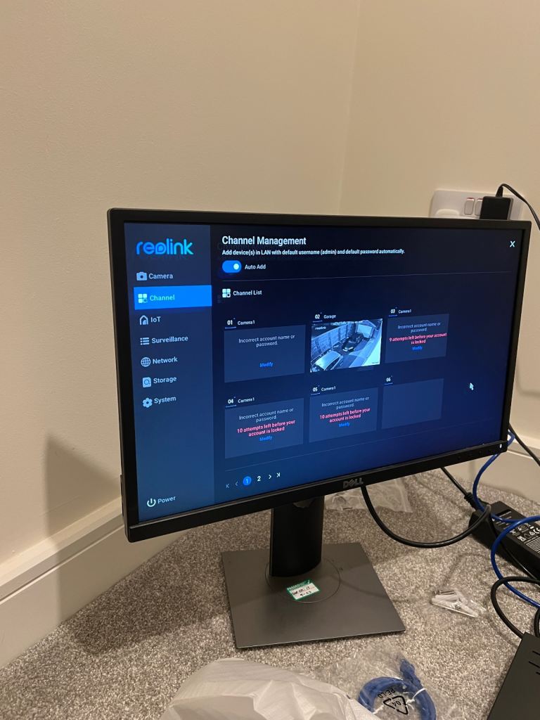 Dell Monitor screen 23”