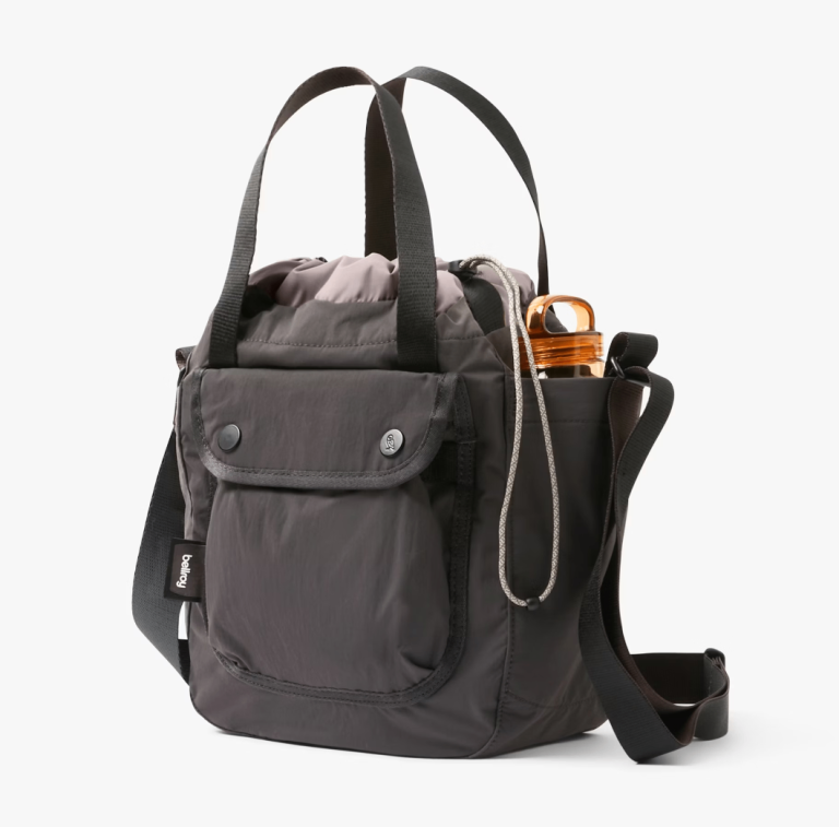 Bellroy Cinch Bucket Bag Charcoal Luggage Backpack Travel Flight Plane NEW
