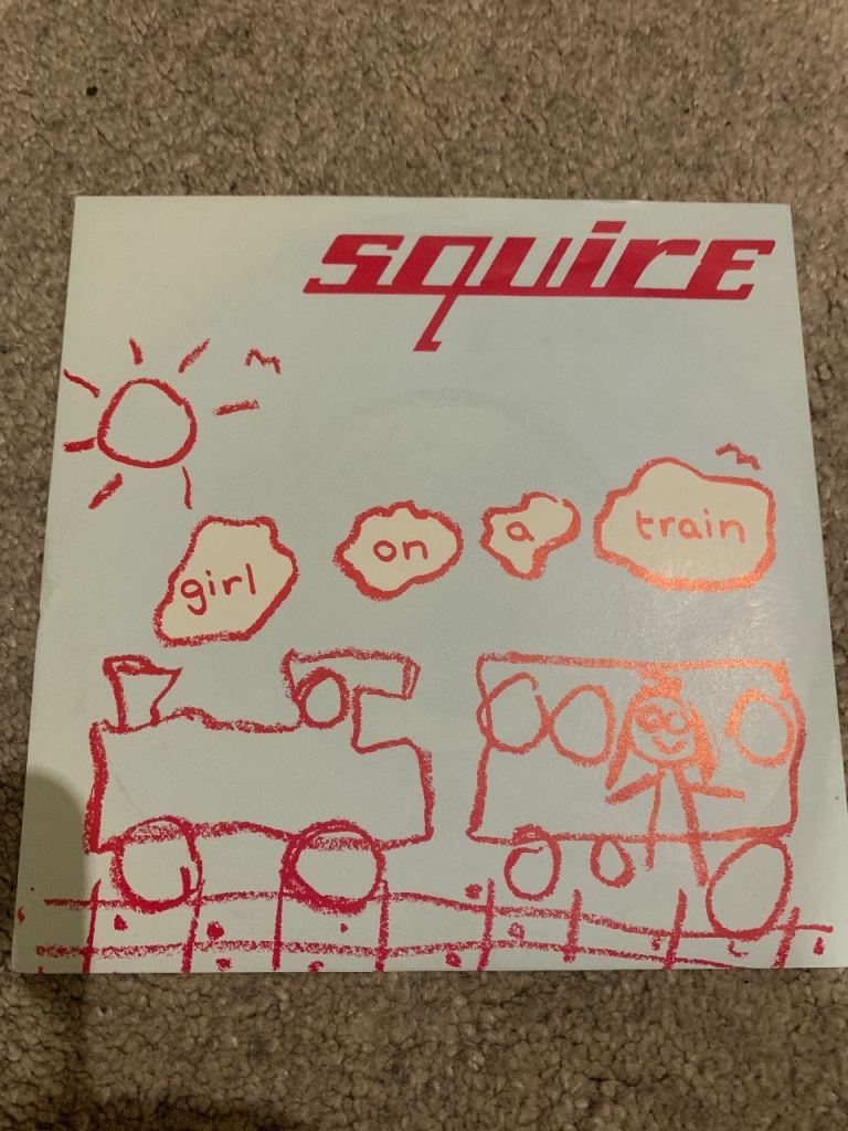 Squire Girl on a Train 7” single Original Vinyl Mod Revival