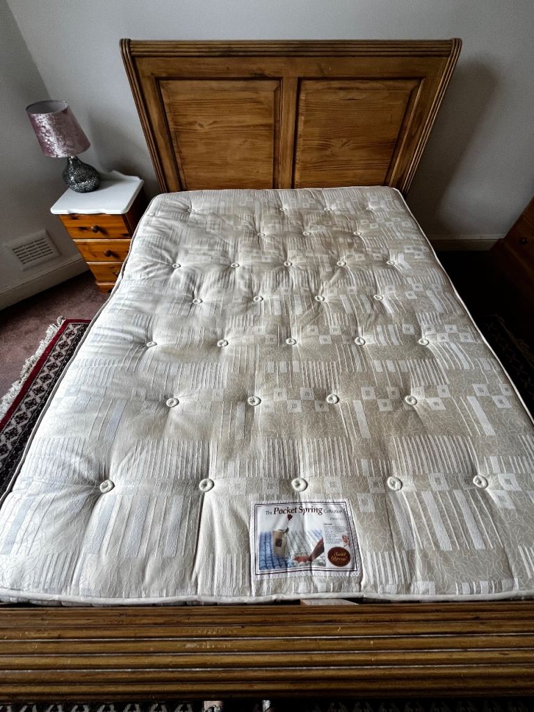 FREE King Size Pocket Spring Mattress