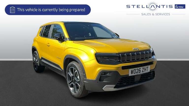 2026 Jeep Avenger 1.2 Summit SUV 5dr Petrol Manual Euro 6 (s/s) (100 ps) SUV Petrol Manual