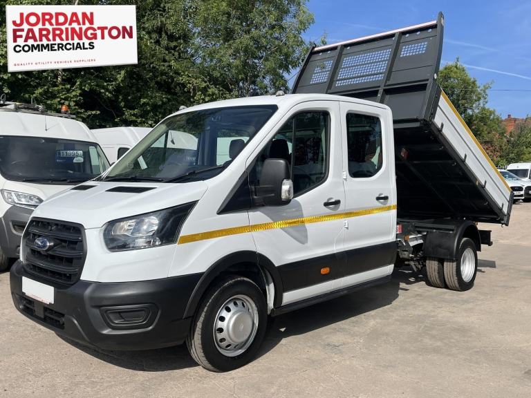 2024 FORD TRANSIT ALLOY ONE-STOP BODY RWD DRW CREW CAB TIPPER FSH*UTILITY SPEC*