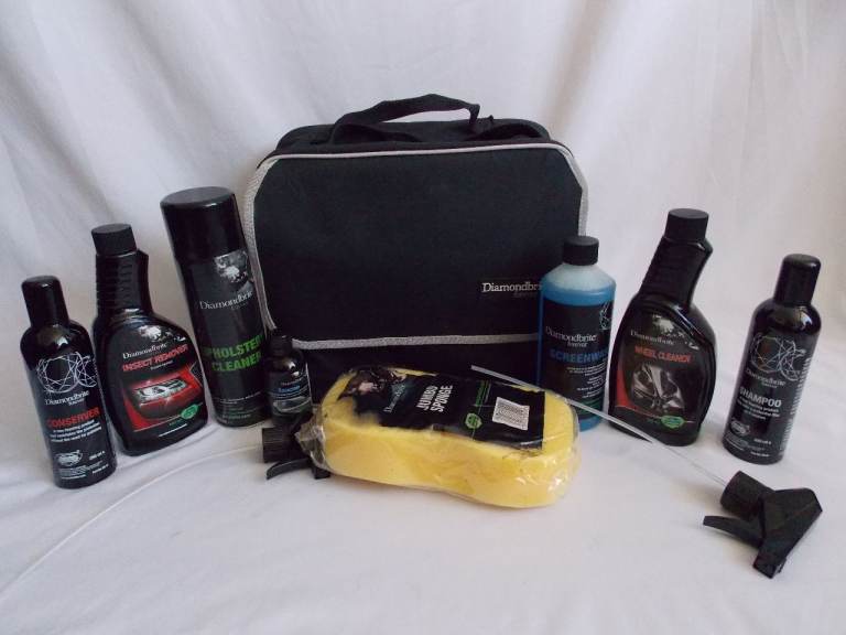 DiamondBrite Forever Car Cleaning Kit With Carry case NEW
