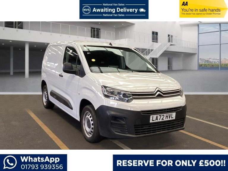 2022 Citroen Berlingo 1.5 BlueHDi 1000 Enterprise Edition M SWB Euro 6 (s/s) 5dr PANEL VAN Diesel...