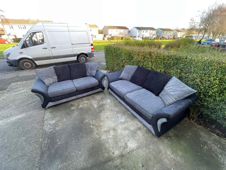 DFS sofa set (1x it is a sofa bed)