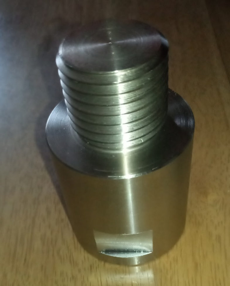 1.5 inch 6TPI Female to M33* 3.5 Male Thread Adapter  for union graduate lathe