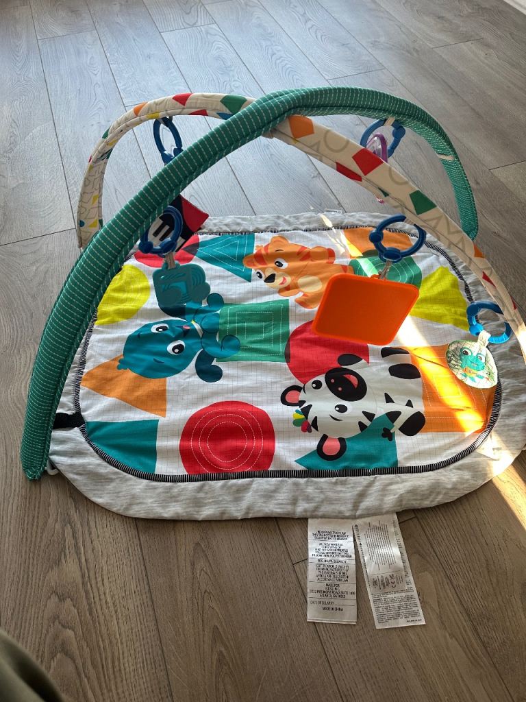 Colourful Baby Activity Play Mat & Gym Arch