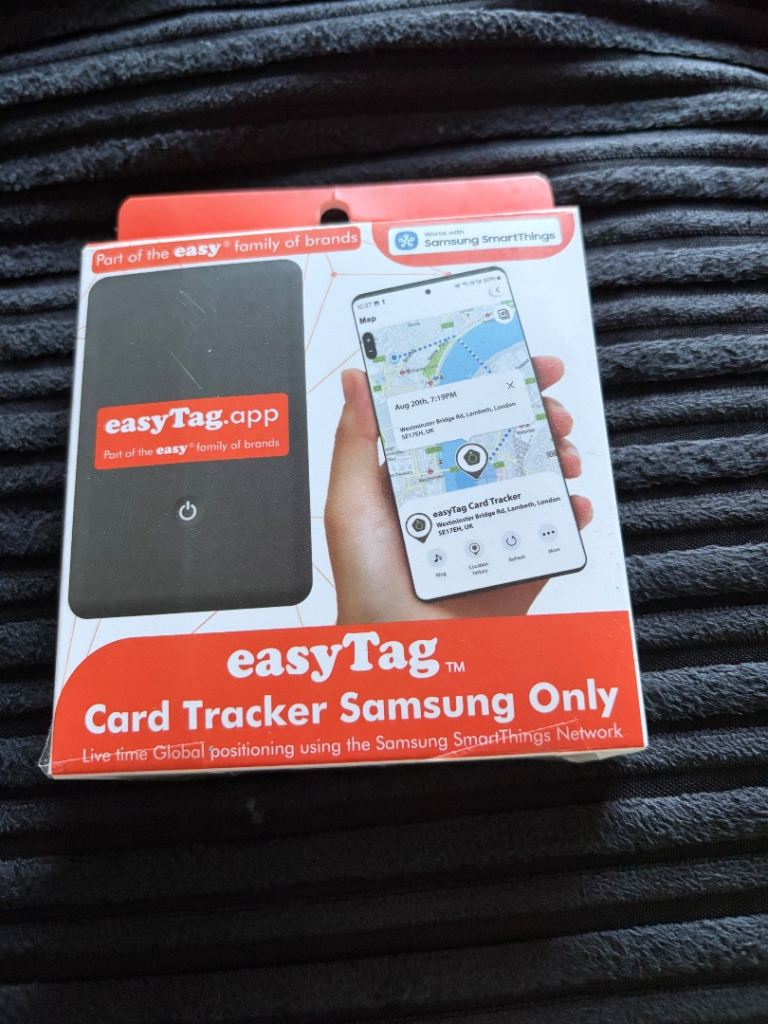 easyTag Card Tracker for Samsung SmartThings – NEW