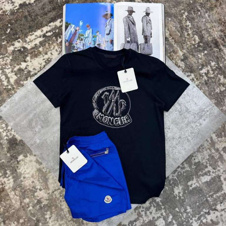 Moncler short set pre loved 