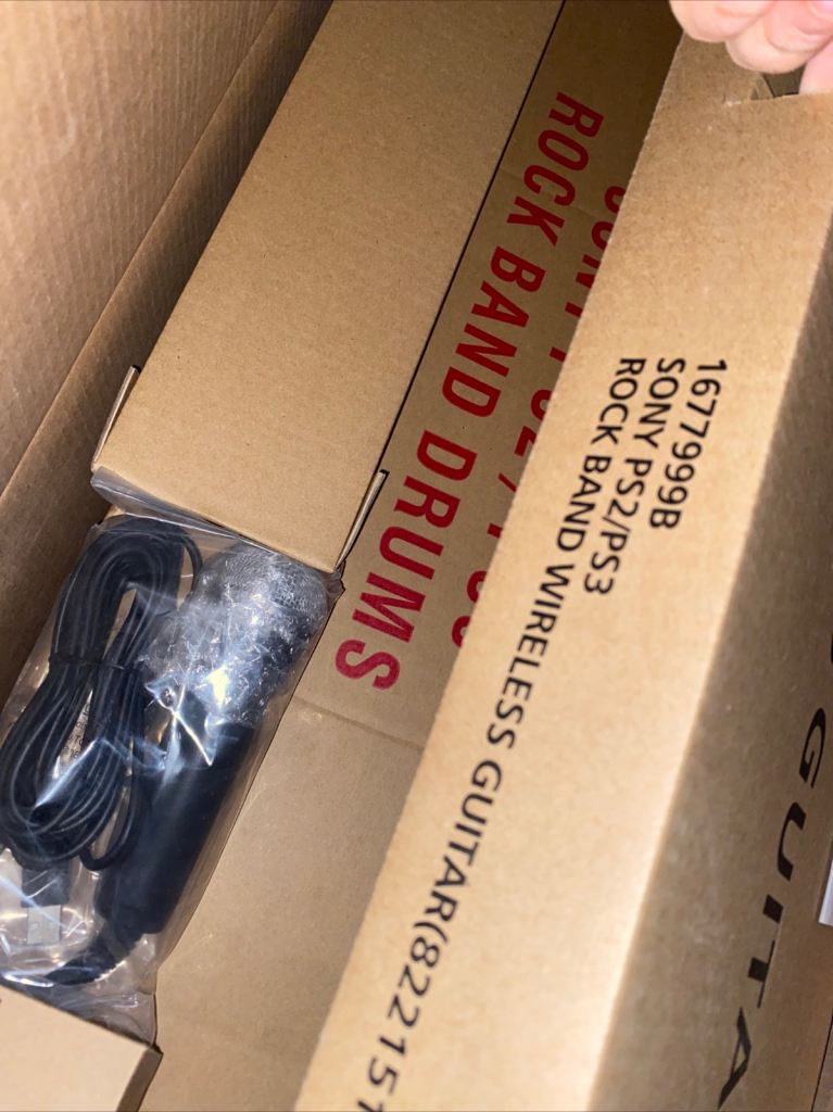 Rockband Instrument Edition PS3 PS2 Sony PlayStation Fender Guitar/Drum/Mic/Game