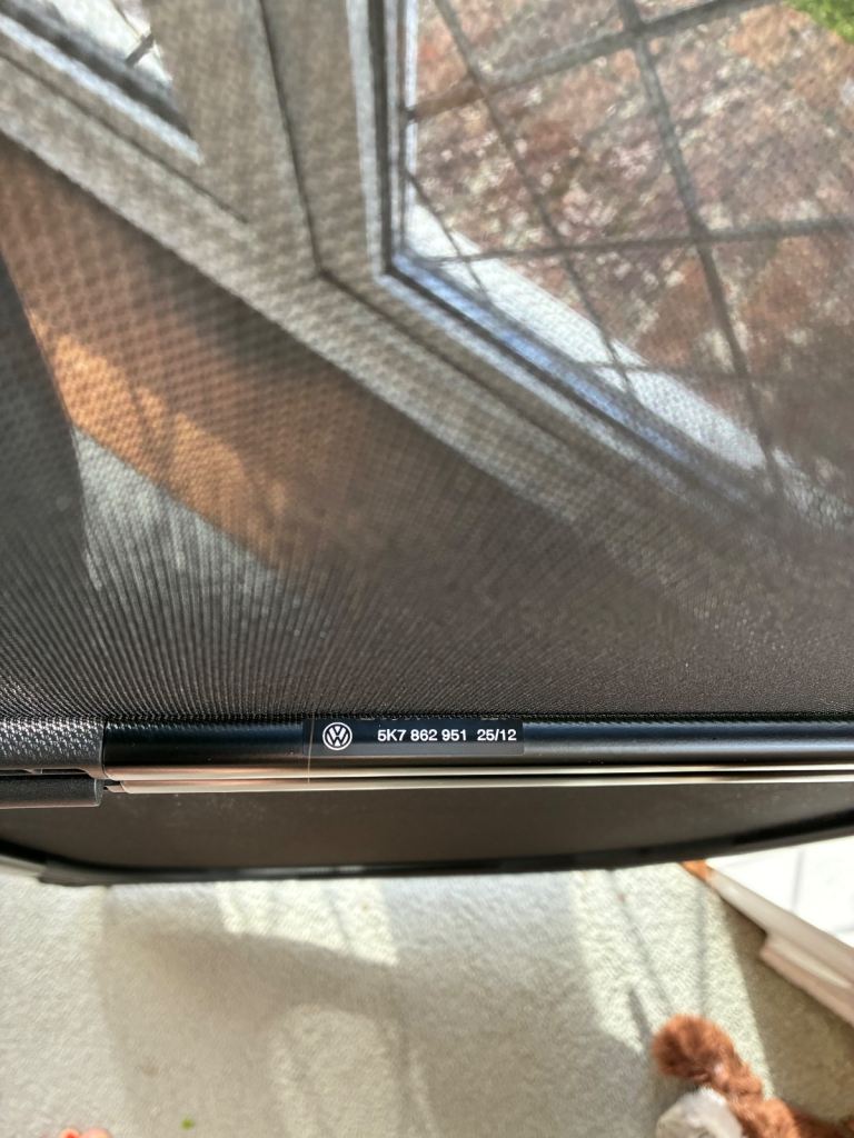 VW Golf MK6 Cabriolet Wind Deflector Diffuser Net