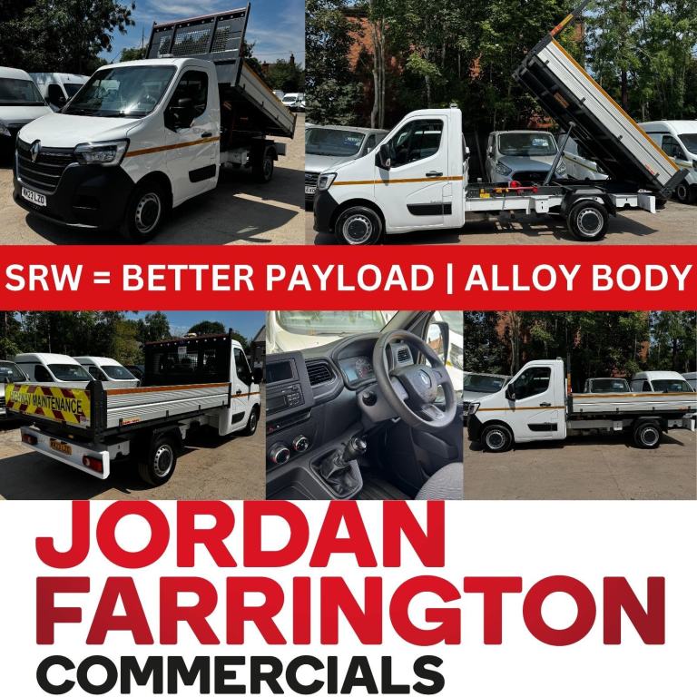 2023 RENAULT MASTER SINGLE CAB TIPPER SRW FWD 2.3 DCI BUSINESS EURO 6 ULEZ