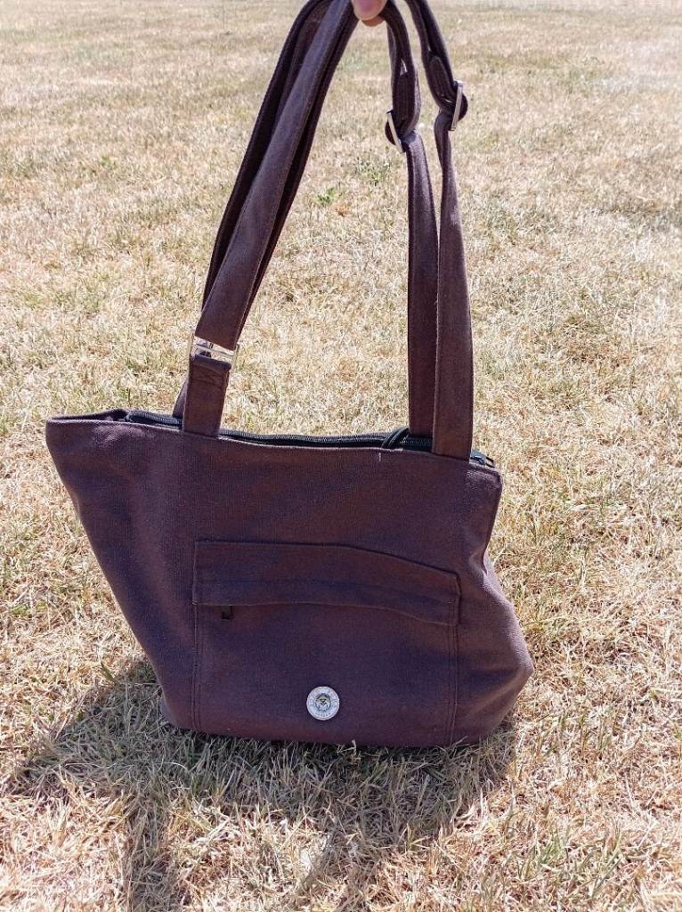 Pet carrier by Soho Poms brown small