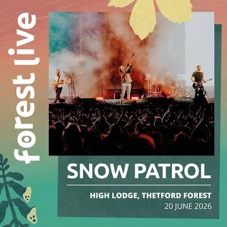 Snow Patrol tickets 20 June 2026 Thetford