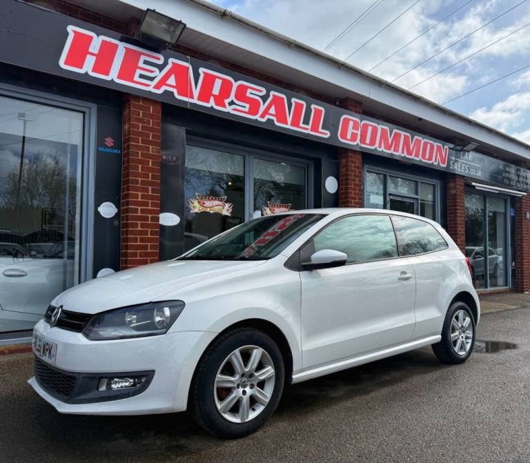 2011 61 VOLKSWAGEN POLO 1.2 MATCH HATCHBACK 3DR PETROL MANUAL EURO 5 (60 PS)