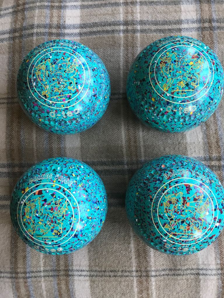 Drakes Pride “D-TEC” 4H WB25 Turquoise with multi colour speckle. Exc condition.