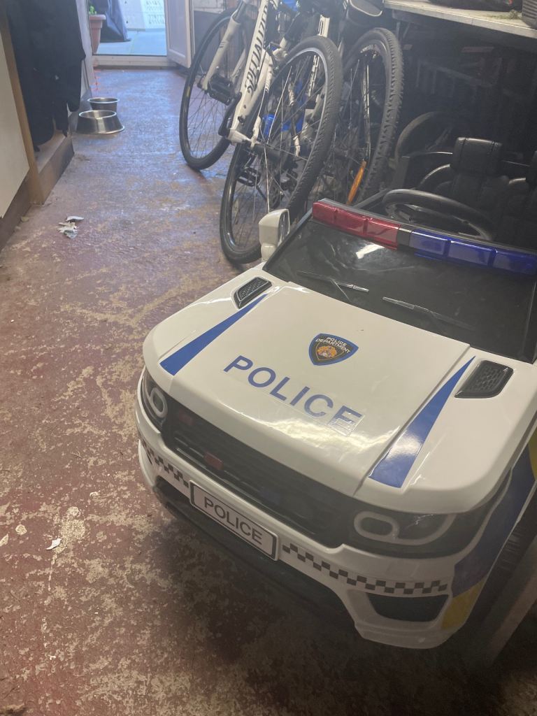 Child’s Electric Police Car