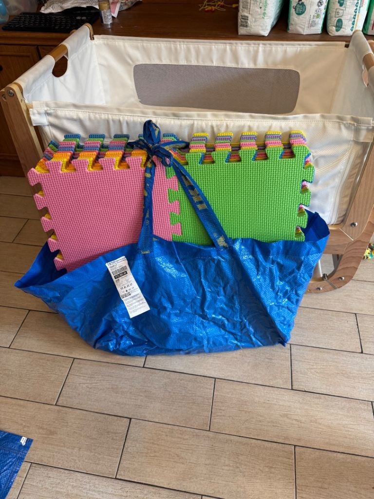 Baby Foam Play Mat Tiles (40 pieces) – £20