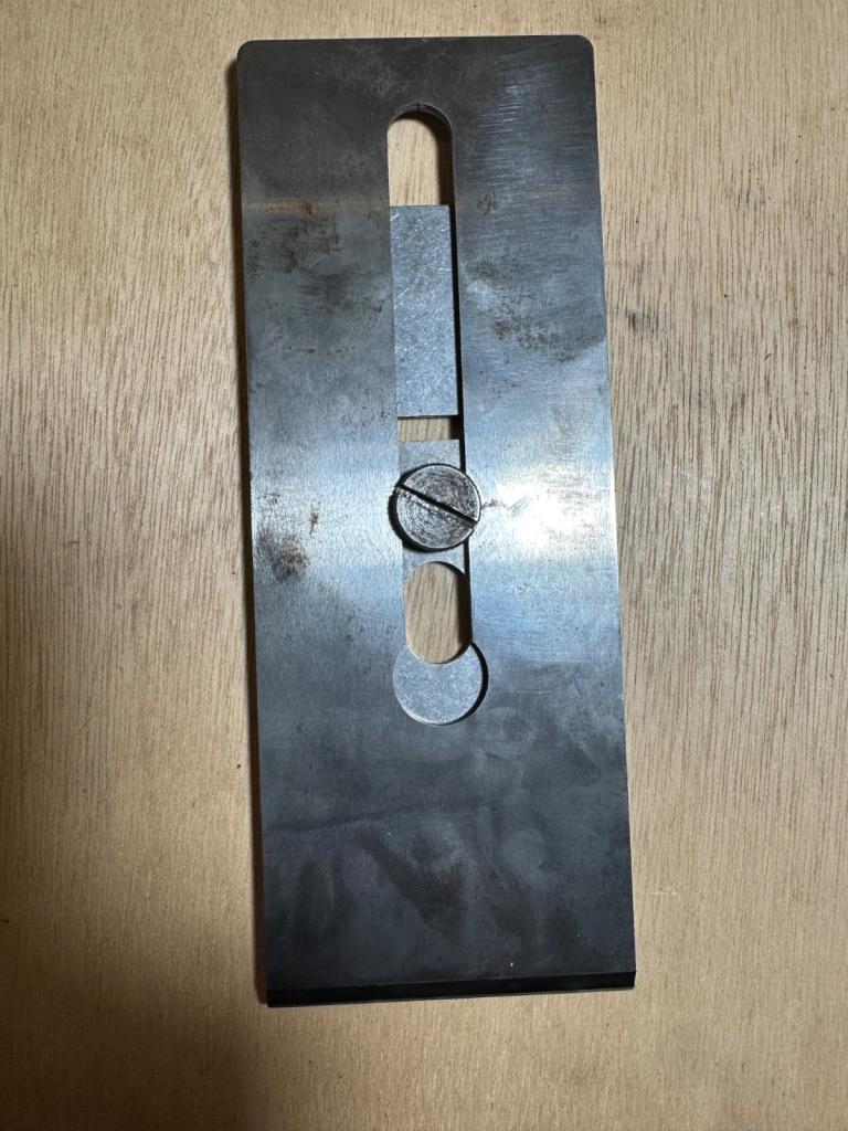 HOCK France No.8 High Carbon Plane Blade with Chip Iron