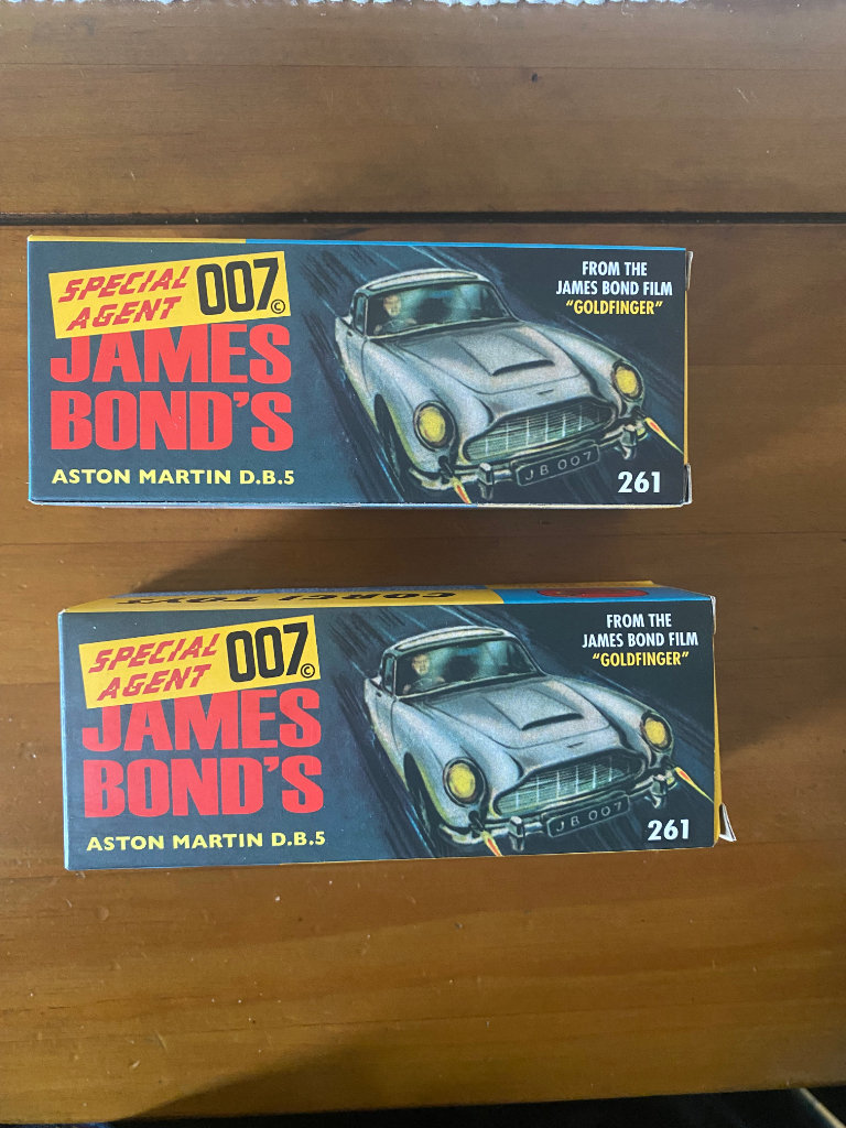 Corgi 2021 goldfinger model car 