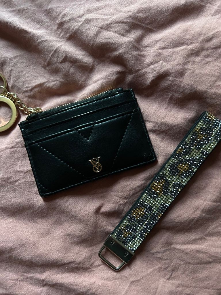 Victoria's Secret Card Holder with Keychain