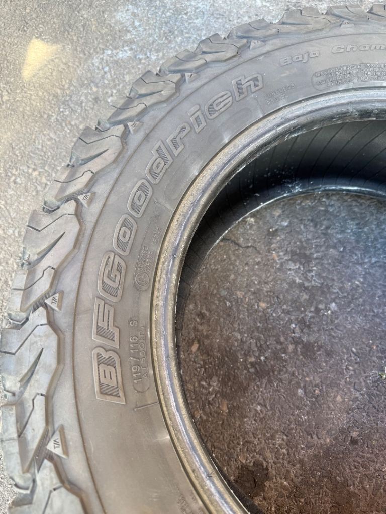 BFGoodrich All Terrain Tyres 265/60/18