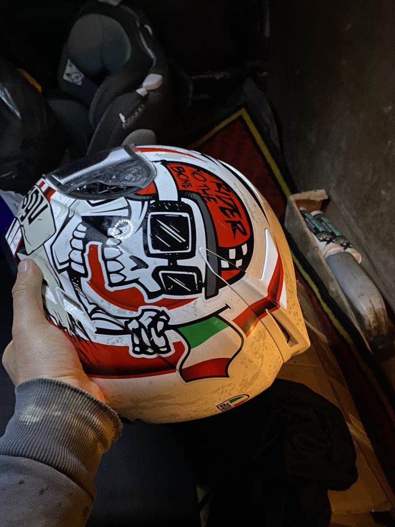 AGV motorbike helmet 