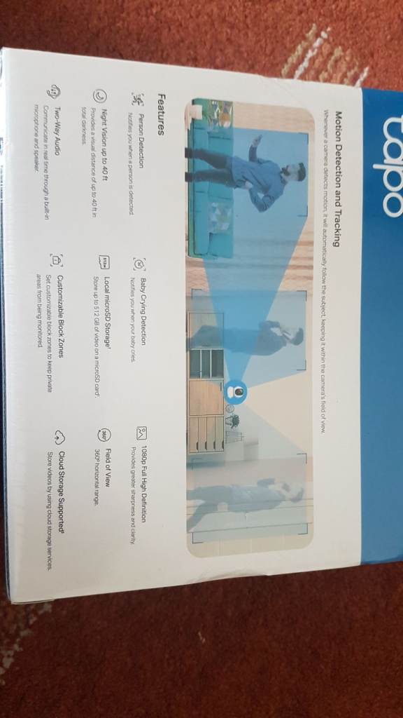 Tapo pan/Tilt home camera