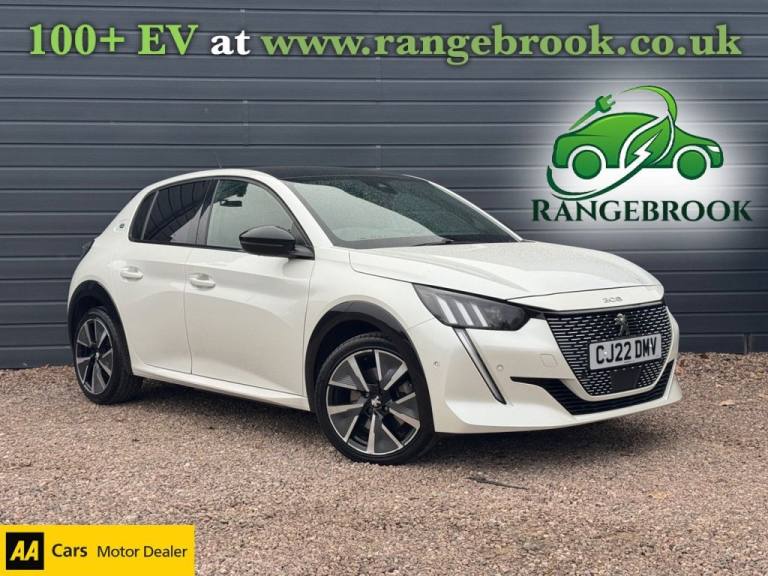 2022 22 PEUGEOT E-208 50KWH GT HATCHBACK 5DR ELECTRIC AUTO (7KW CHARGER) 