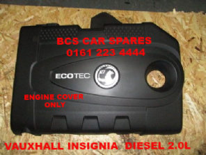 VAUXHALL INSIGNIA   PLASTIC ENGINE COVER   DIESEL  