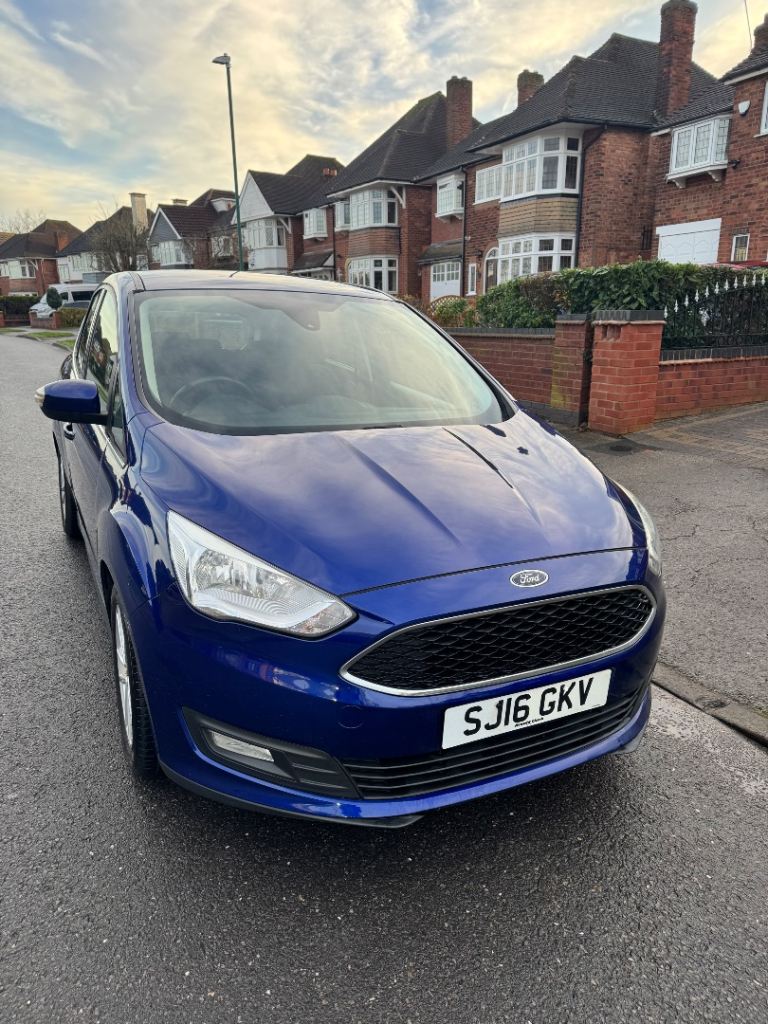 2016 Ford Cmax Zetec 1.5 Tdci Diesel Manual 81k Miles 2 Keys Full History Hpi Clear £20 Tax