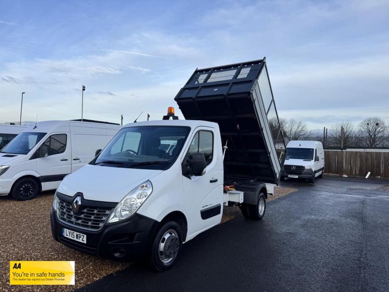 2015 Renault Master ML35TWdCi 125 Business Low Roof Tipper CHASSIS CAB DIESEL Manual