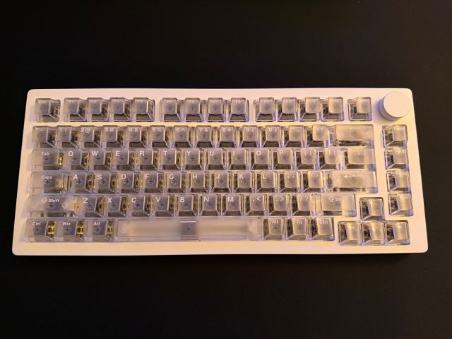 Akko Monsgeek M1 V5 TMR - white translucent , £80.00 for Sale