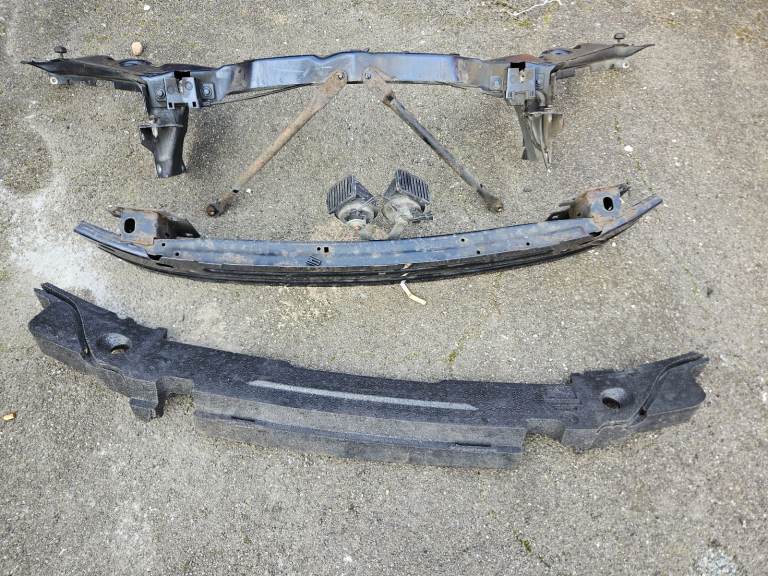 Jaguar xf front crush pate