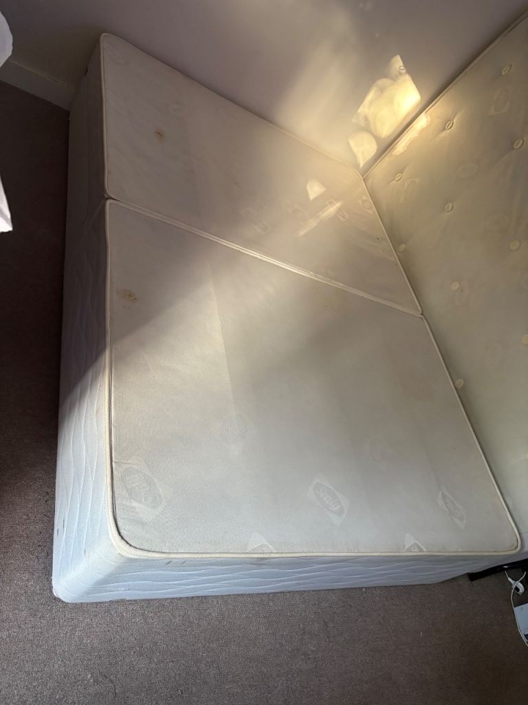 FREE Double Divan bed with a drawer either side 