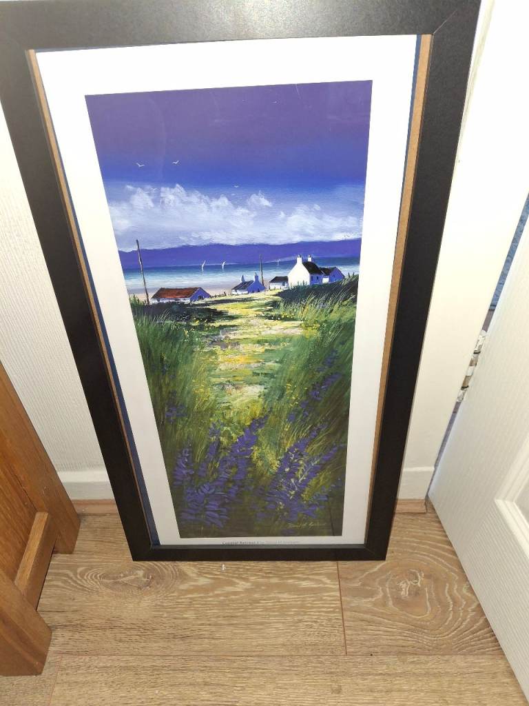 Framed print Scottish Coastal View