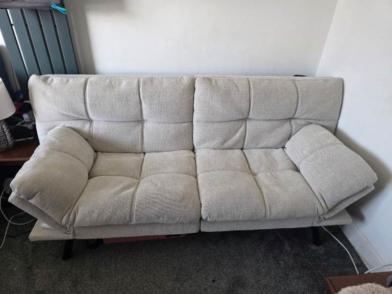 Dunelm 2-Seater Fabric Sofa Bed — Moving Sale