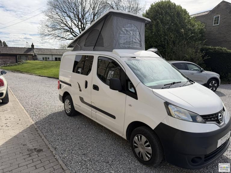 2014 NISSAN NV200 2 BERTH 4 BELT COMPACT CAMPERS CONVERSION 1.5L 90 BHP