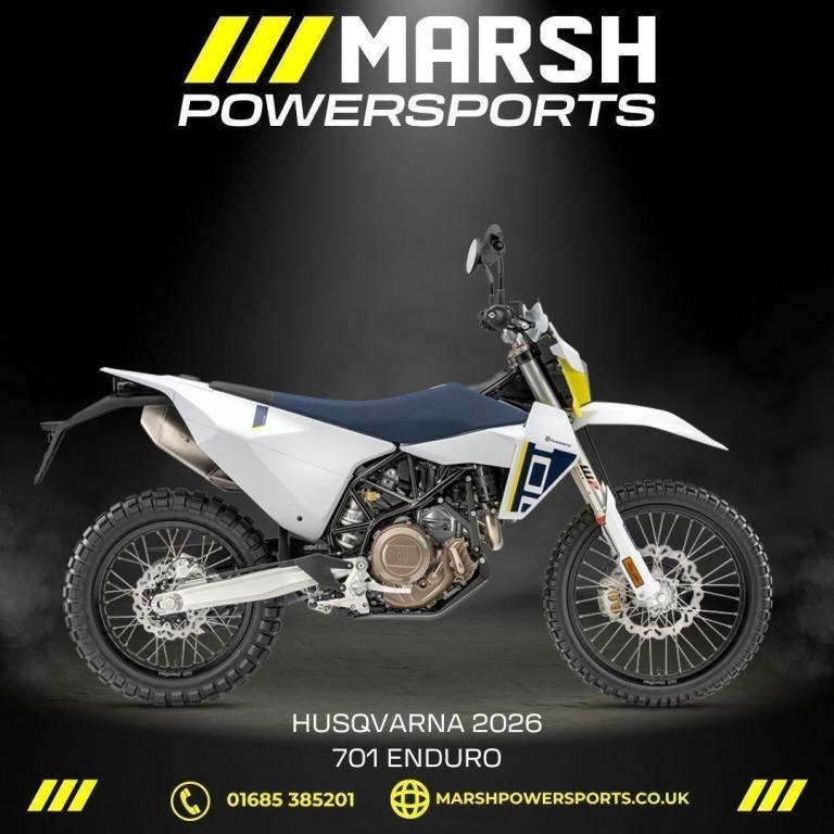Husqvarna 701 Enduro 2026 - Husqvarna Main Dealer - Reserve Now!