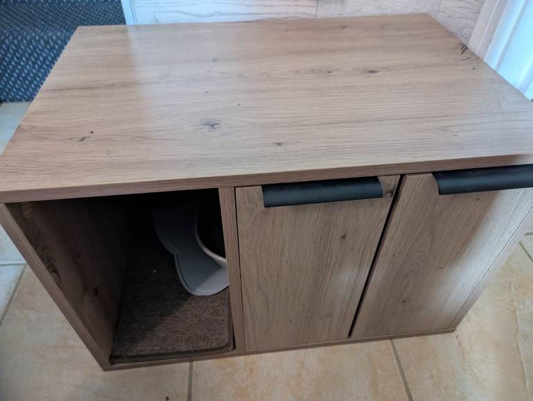 Cat litter box hidden 