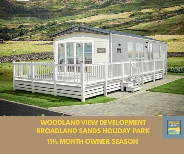NEW STATIC CARAVAN FOR SALE AT BROADLAND SANDS - 11.5 MONTH OWNER SEASON!