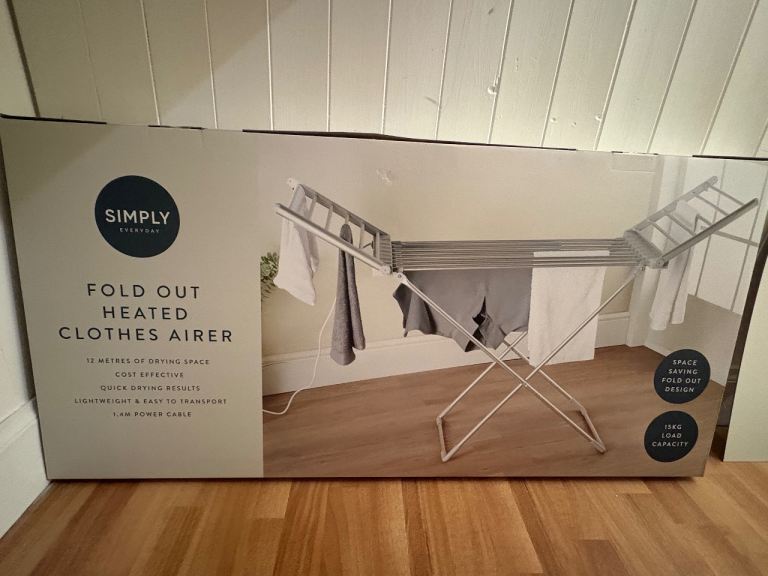 Heated Clothes Airer