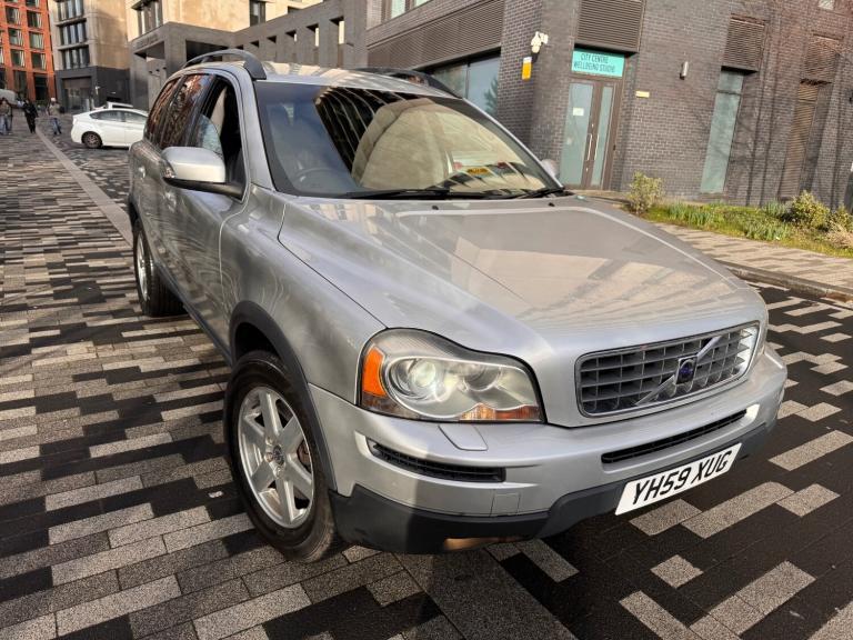 2009 VOLVO XC90 ACTIVE D5 AWD GEARTRONIC AUTO 2.4 DIESEL SILVER 7 SEATER 5dr 
