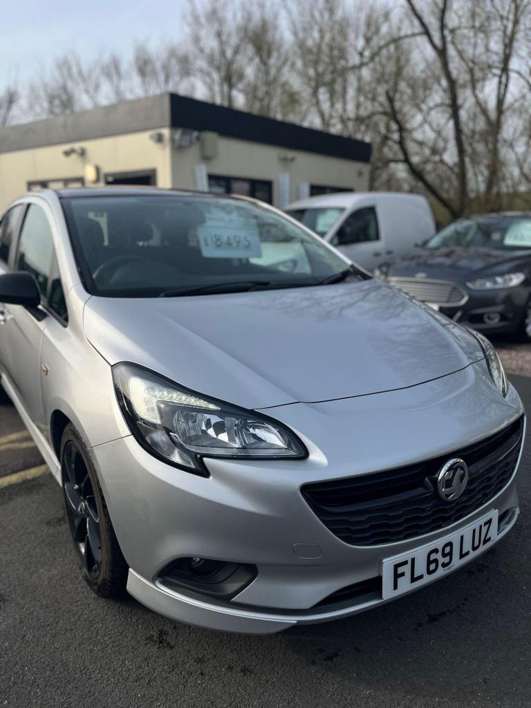  Vauxhall Corsa 1.4i SRi VX Line Nav Black Euro 6 (s/s) 5dr Petrol Manual