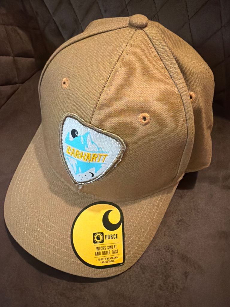 New Carhartt Force Baseball Cap - Brown