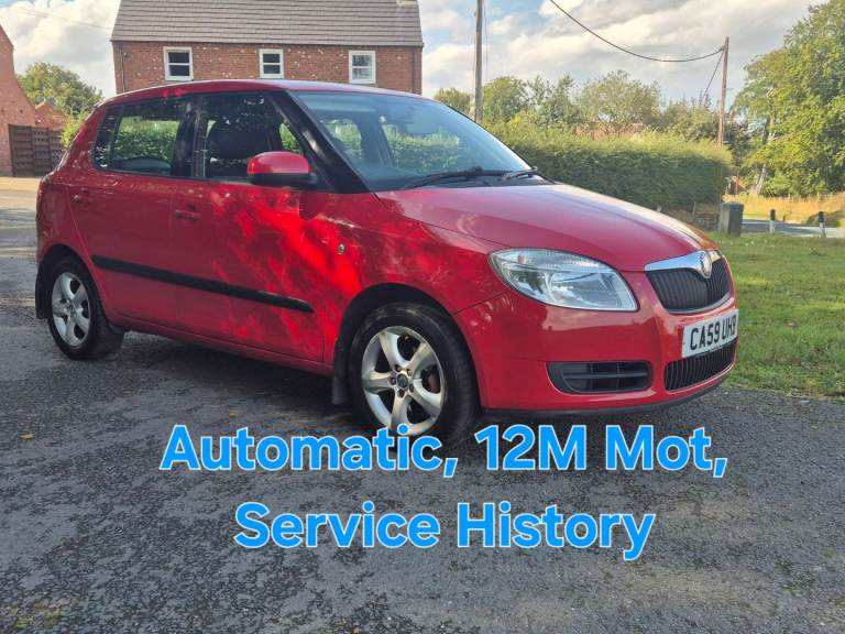 Skoda Fabia Automatic, 1.6 Petrol, FULL MOT SERVICE HISTORY