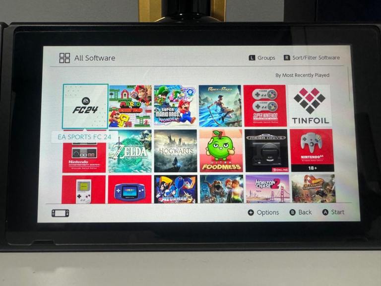 Nintendo Switch MOD + 100 Games and Accessories V1 Unpatched