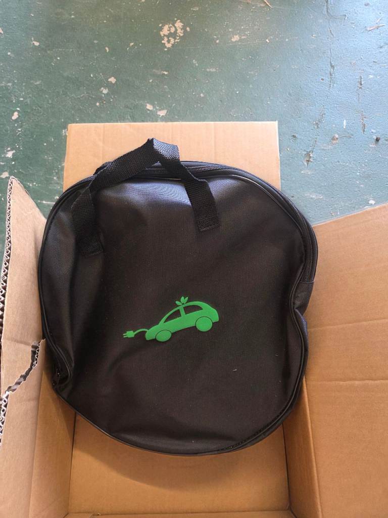 Black Carry Case for EV Charging Cables – New