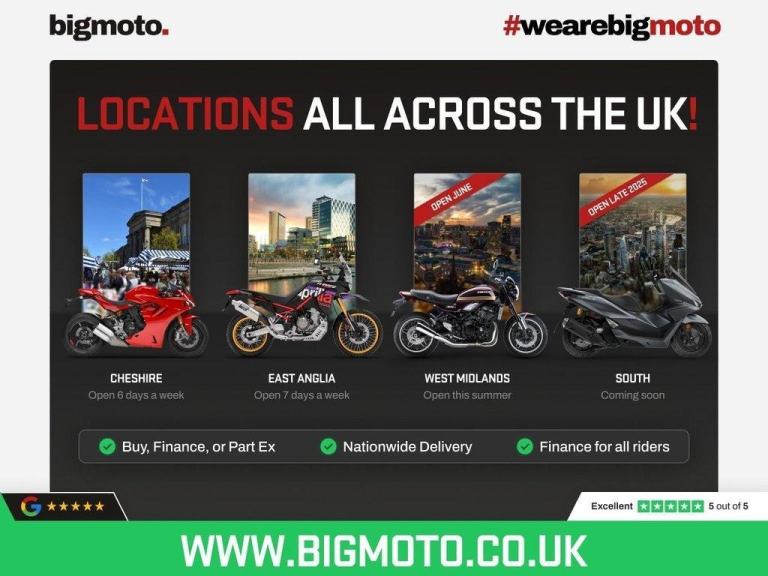 2007 07 HONDA CB900F HORNET FINANCE SPECIALISTS APPLY NOW