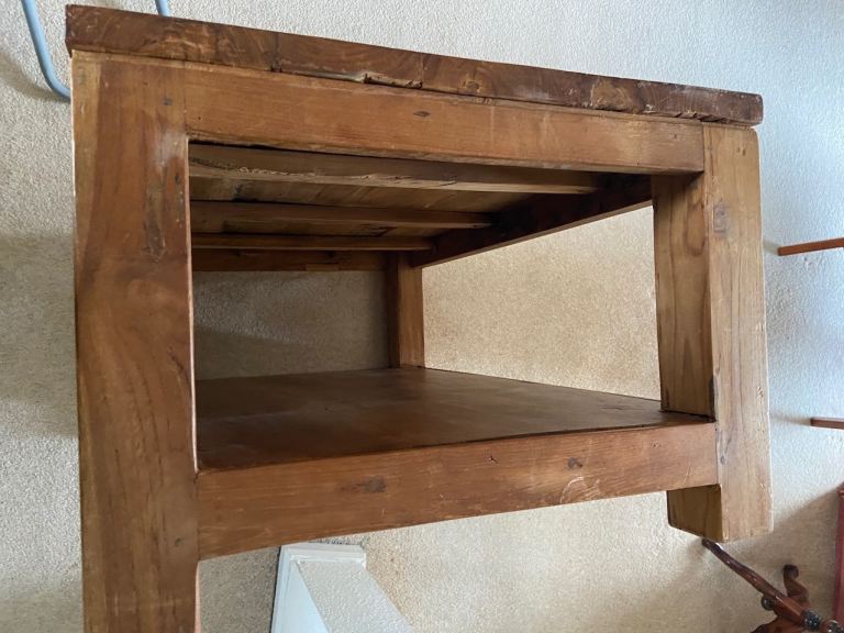 Cube Coffee Table, Reclaimed Teak, made by RAFT